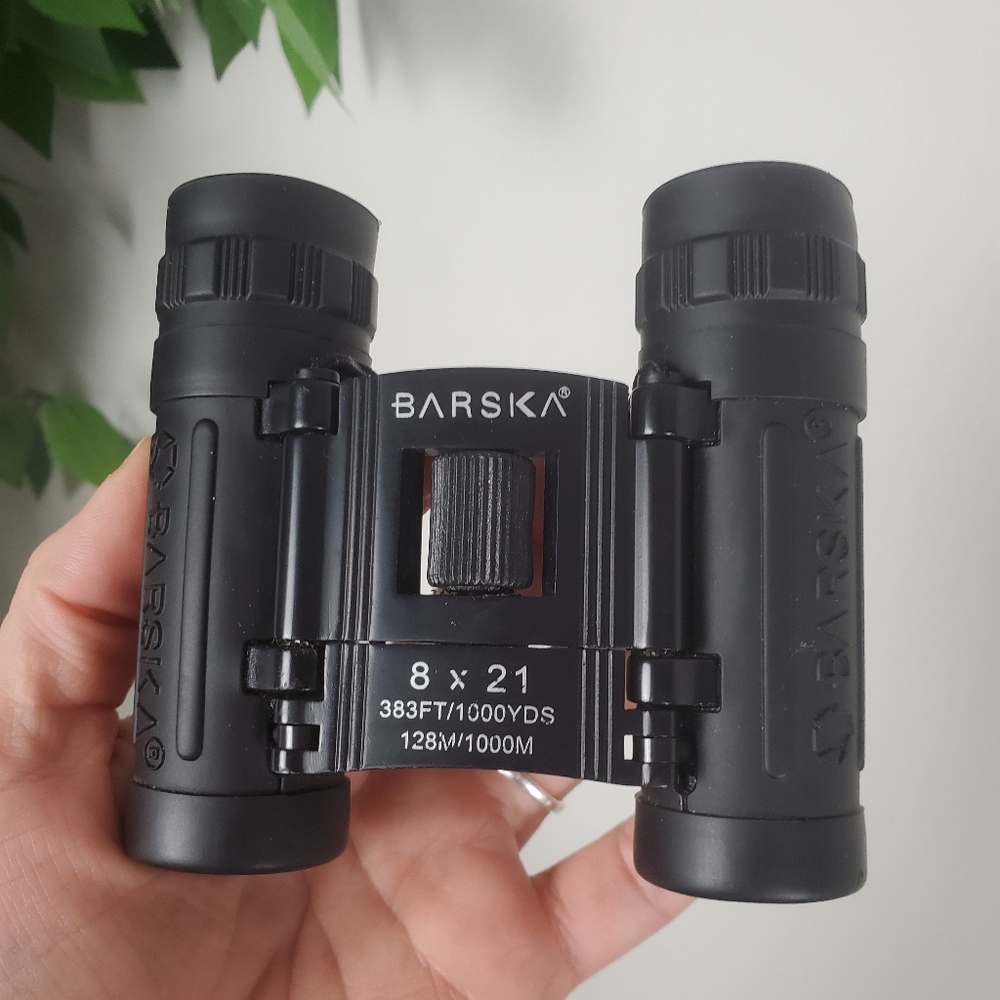 Barska Compact Binoculars 8 x 21 Travel Hiking Sports